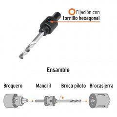 Guia Truper P/Sierra Copa 3/8" (9/16"-1.3/16") #Mand-3/8 (18122)