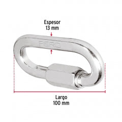 Eslabon Rapido Truper 1/2" #Bse-1/2 (Banse-1/2) (44025)
