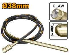Sonda Vibradora Ingco 38 Mm Largo 6 Mts. # Vbp1381