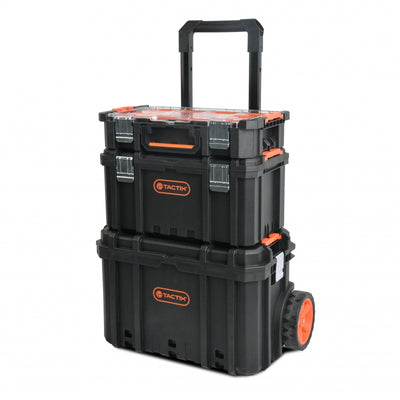 CAJA HERRAMIENTAS TACTIX MODULAR 3 EN 1 C/RUEDAS #320382