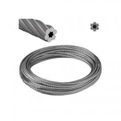 Cable Acero Galv 3/16" X 6 X 7 (Grado 150 Kg/Mm2) Rollo 500 Mts