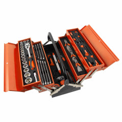 Caja Herramientas Kendo #90213 Metalica Jgo. 81 Pzs - Bandejas Plegables