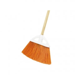 Escoba Klintek (Truper) T/Abanico Cerdas Pvc C/Mango Madera # Es-160A (57051)