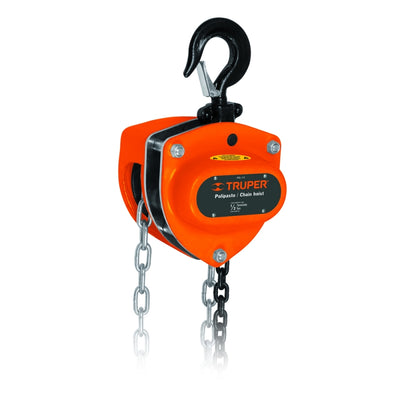 TECLE TRUPER CADENA 0,5 TON X 3 MTS # POL-1/2 (POLI-1/2) (16823)