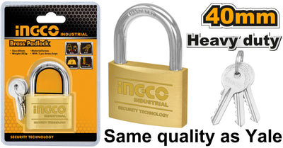 Candado Ingco 40 Mm C/3 Llaves # Dbpl0402