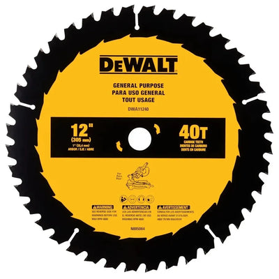 DISCO SIERRA 12 40 DIENTES 1 (DWA11240)