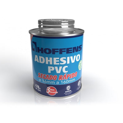 Adhesivo PVC Secado Rapido 470cc Hoffens