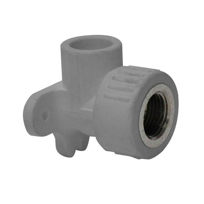 Codo 90° Pp R Con Soporte Fusión HI Metálico Hoffens