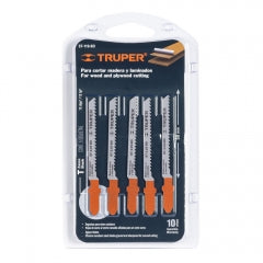 Sierra Calar Truper Fina P/Madera C/Curvo Jgo. 5 Piezas # St-119-Bo (18131)
