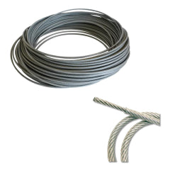 Cable Acero Galv. Aleman 1,5 Mm C/Pl (200 Metros)
