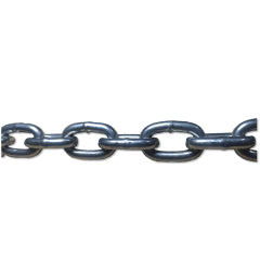 Cadena Acero Pulido Eslabon Corto 6 Mm (Sacos De 31 Mts Aprox)