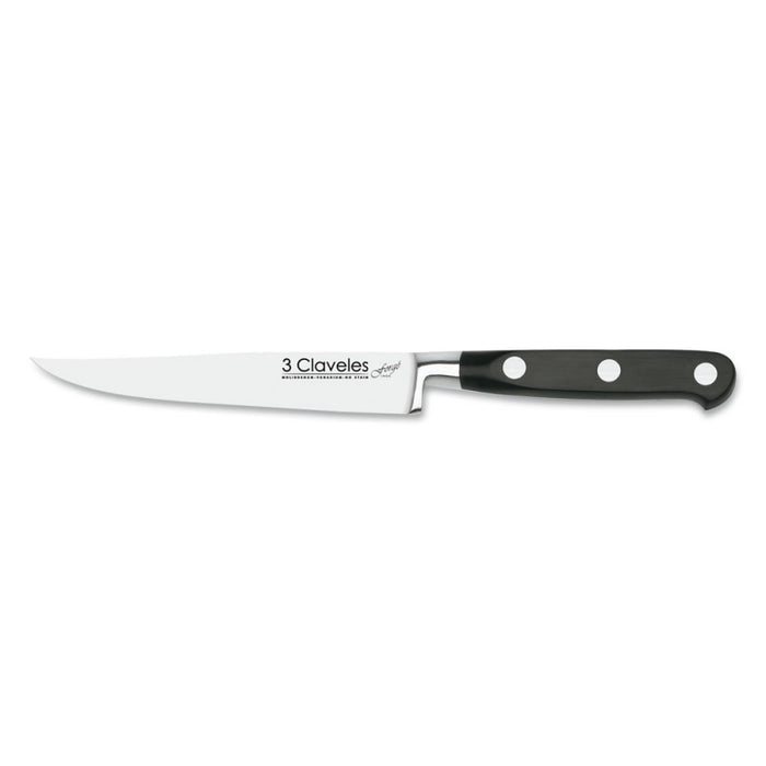 Cuchillo Tres Claveles # 1556 Inox Forjado Chuletero Forge 12 Cm