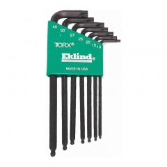 Llave Torx Eklind T10 - T40 7 Pzs. # 10007