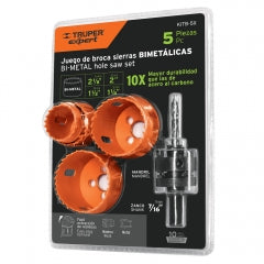 Sierra Copa Truper 5 Piezas Bimetalica # Kitb-5X (100815)