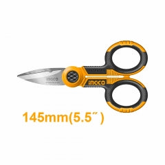 Tijera Electricista Ingco Inox.145 Mm/5,5" # Hes02855