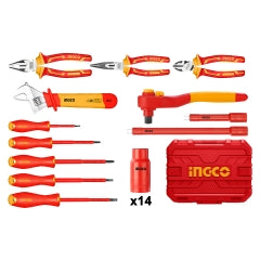 Herramientas Ingco Manuales Aisladas 1000V Jgo.26 Pzas. # Hkith2601