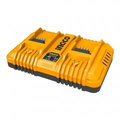 Cargador Doble 4Amp Ingco Carga Rapida 20V #Fcli2034