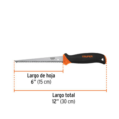 SERRUCHO TRUPER PARA MUROS DE YESO HOJA 6" # STP-6X  (18174)