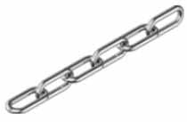 Cadena Galv Eslabon Largo 3 Mm (Saco De 122 Mts Aprox.)