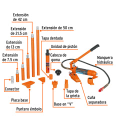 Herramientas Desabollar Truper Hidraulica 4 Ton. #Porpo-4 (14963)