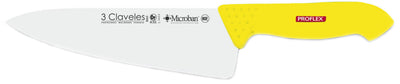 Cuchillo Tres Claveles # 1330 Proflex Mgo.Amarillo 25 Cms Cocinero