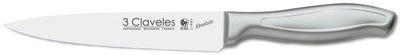 Cuchillo Tres Claveles # 1482 Acero Inox Cocina 15 Cms(Of)