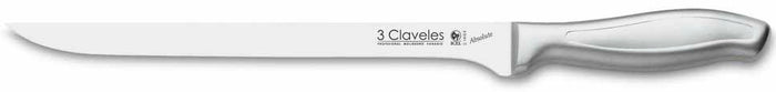 Cuchillo Tres Claveles Inox. # 1430 Absolute Jamonero 24 Cms(Of)
