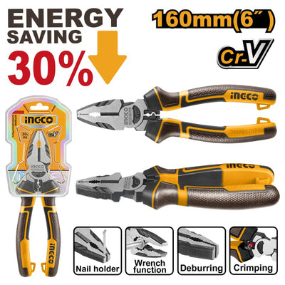 ALICATE UNIVERSAL INDUSTRIAL INGCO 160MM/6"  # HHCP28160