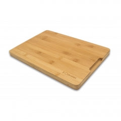 Tabla De Corte Tres Claveles Bambu # 4665 Cocina 33,0 X 23,0 Cm