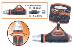 Atornillador De Torque C/Puntas Tactix # 900218 6 Piezas(Of)