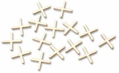 Separador Ceramica Tactix # 284151 1,5 Mm - Caja 500 Pzas.(Of)