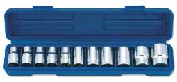 Llave Dado Crossman # 99-090 1/2 Dr 10-27 Mm 11 Pz(Of)