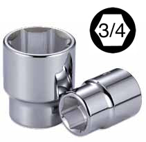 LLAVE DADO CROSSMAN 3/4 DR  6 PTA.  1.1/4"(OF)