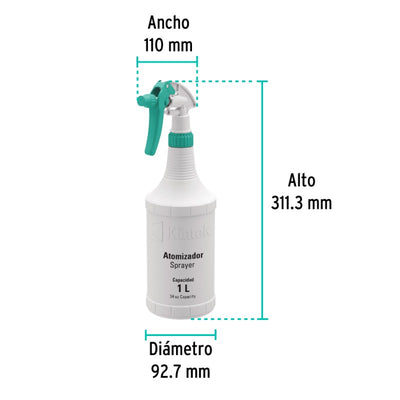 FUMIGADOR KLINTEK (TRUPER) 1 LITRO # ATO-100 (55938)