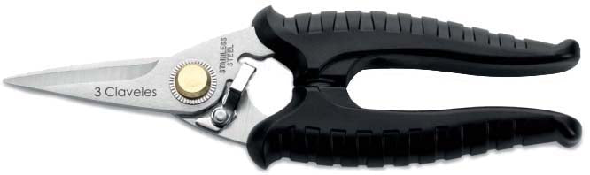 Tijera Tres Claveles # 165 - 17,5 Cms/7" Corta-Todo Profesional(Of)