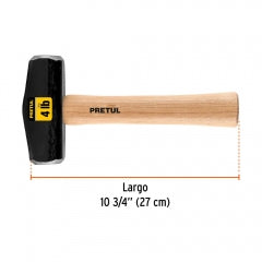 Combo Pretul (Truper) 4 Lbs. #Dht-4P (22217)