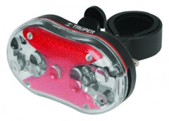 Linterna Truper Plastica Trasera P/Bicicleta # Libi-9T (16797)(Of)