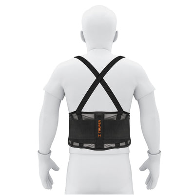 Faja Lumbar Truper Ajustable De Malla Grande # Faja-Lv (11966)