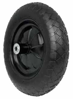 RUEDA P/CARRETILLA COMPLETA PRETUL (TRUPER)  REFORZADA 14" X 3"# RN-P  (25006)