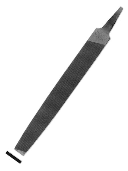 Lima Erizo Plana Fina 6"