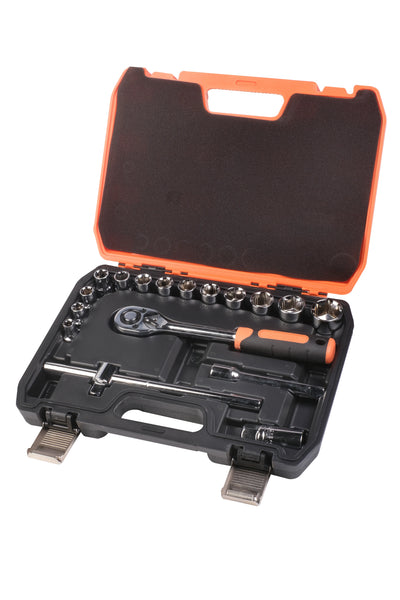 Jgo. Dados [] 1/2" De 5/16" A 1" (17 Pzs.)