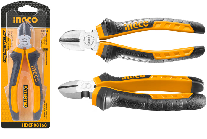 Alicate Ingco - 160 Mm /6" Corte Diagonal # Hdcp08168