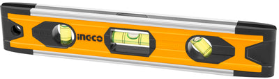 Nivel Torpedo Ingco Aluminio Mag. 22,5Cm 3 Aguas #Hmsl01030