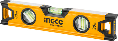 Nivel Ingco Aluminio Industrial 30 Cm. Tres Aguas # Hsl08030