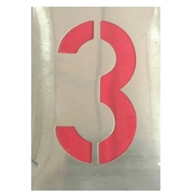 Jgo. Numeros De Zinc 50 Mm. P/Marcar (2374)