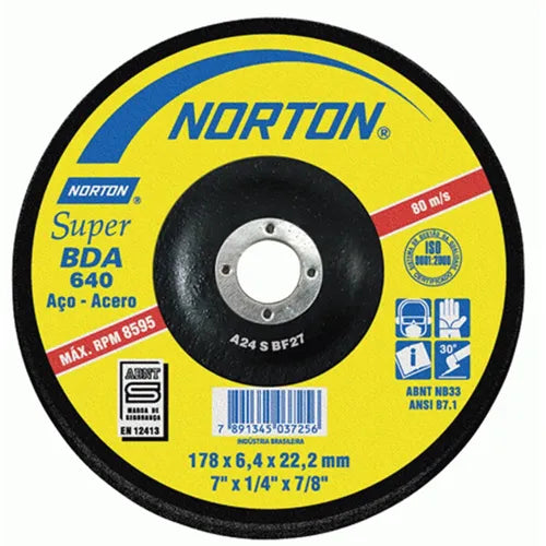 Disco Desbaste 4.5" #Bda-640 A/C (10118526)