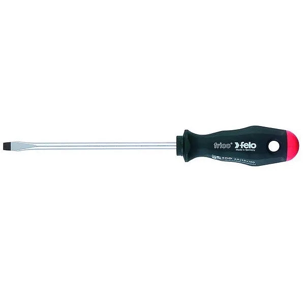 Destornill.Plano 4.0X200Mm M/Negro (50004710)