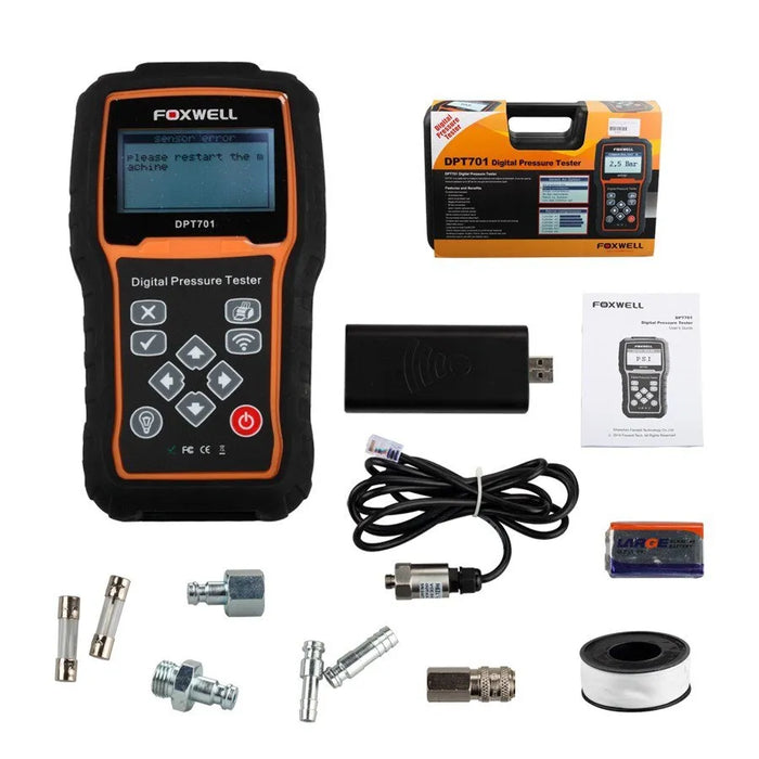 Compresimetro (Dtp701) Motor Gasolina/Diesel Digit