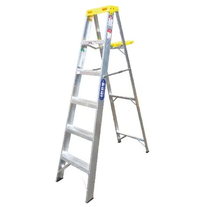Escalera Tijera Alum.3,66 Mt,12 Pel.Amarilla(412)