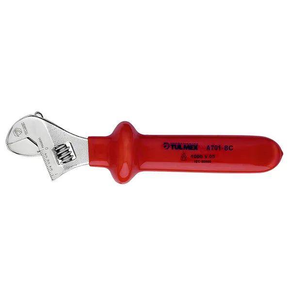 Llave Francesa 8" Cromada Aislada (A701-8C)